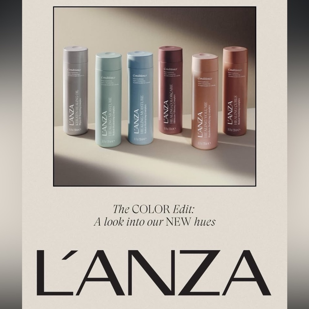 L’ANZA HEALING COLORCARE 💜 Hibiscus Vibrancy Complex Shampoo, 10 fl oz / 300 mL